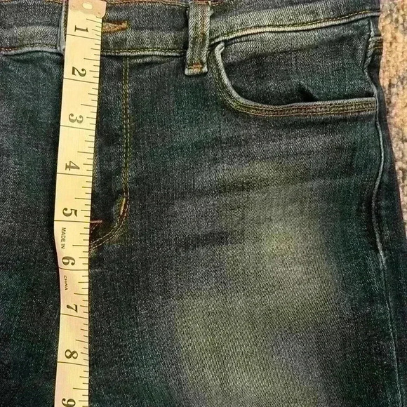 J BRAND Cropped Zip Skinny Jeans in Spirited Size 26 - Picture 13 of 16